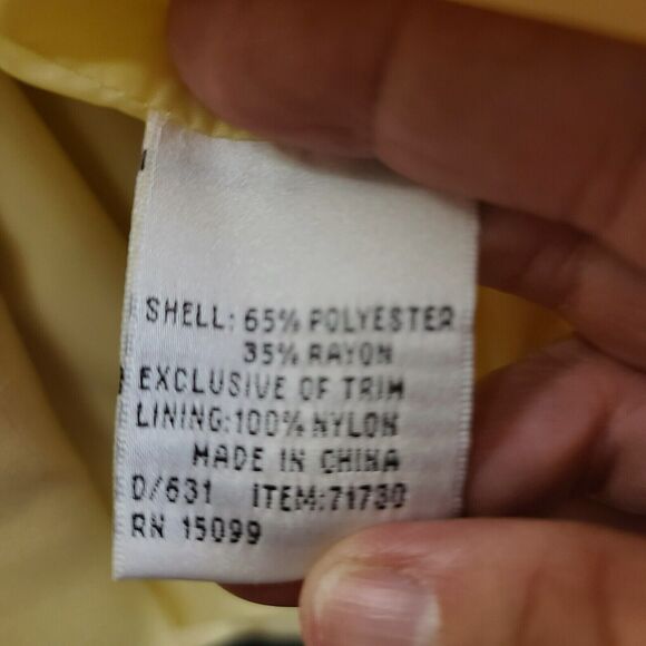 Executive Collection women's suits Yellow Size 10 Polyester Jacket And Skirt - Picture 11 of 16